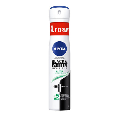 Nivea Black & White Invisible Fresh antiperspirantas - antiperspirantas purškalas