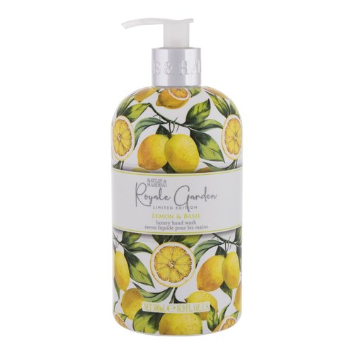 Baylis & Harding Hir Wash Royale Garden Lemon & Basil (citrina ir bazilikas) – skystas rankų muilas