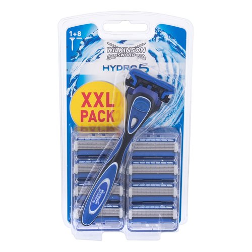 Wilkinson Sword Hydro 5 rinkinys - skustuvas su viena galvute + atsargine galvute (8 vnt.)