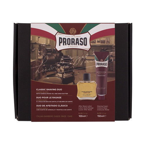 "Proraso" sandal oil and shea butter set I