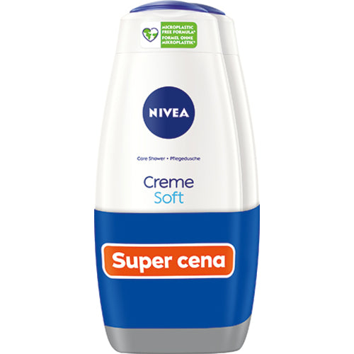 Nivea Creme Soft dušo želė (2 x 500 ml)