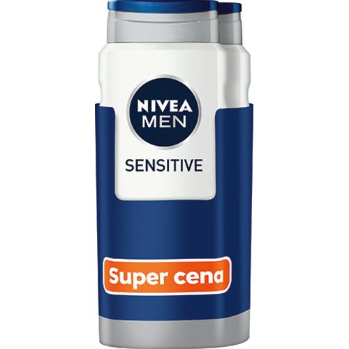 „Nivea Men Sensitive“ dušo želė (2 x 500 ml)