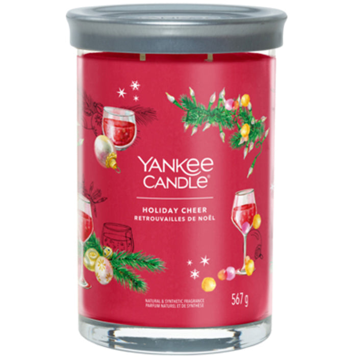 Yankee Candle Šventinės nuotaikos firminė žvakė stiklinėje