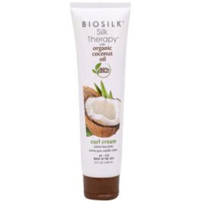 „Farouk Systems Silk Therapy Curl Cream“ – formavimo kremas garbanoms paryškinti.