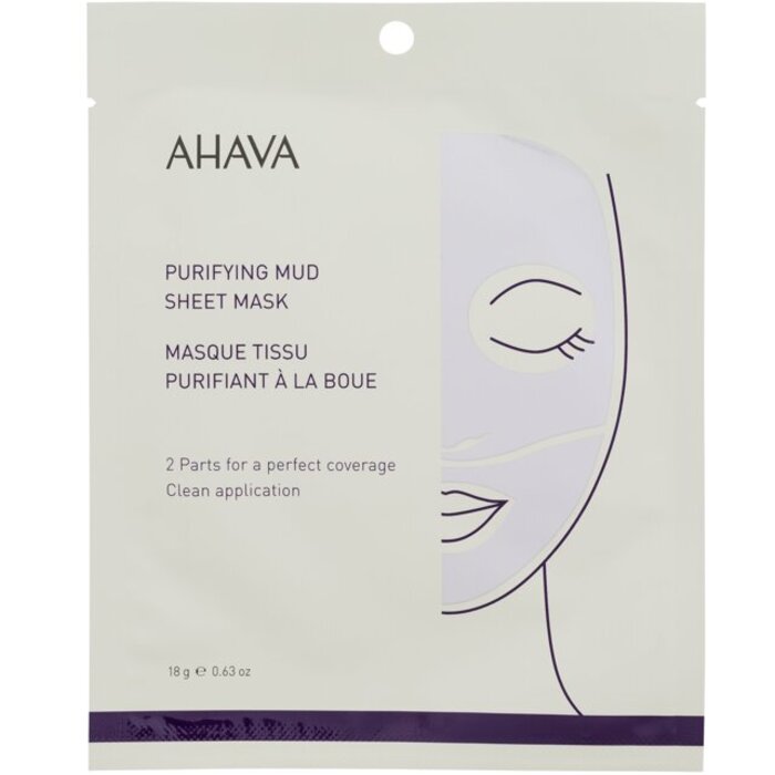 Ahava valomoji purvo lakštinė kaukė