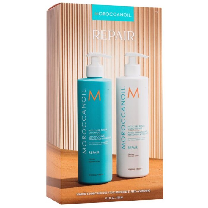 Moroccanoil „Repair Duo“ – dovanų rinkinys pažeistiems plaukams