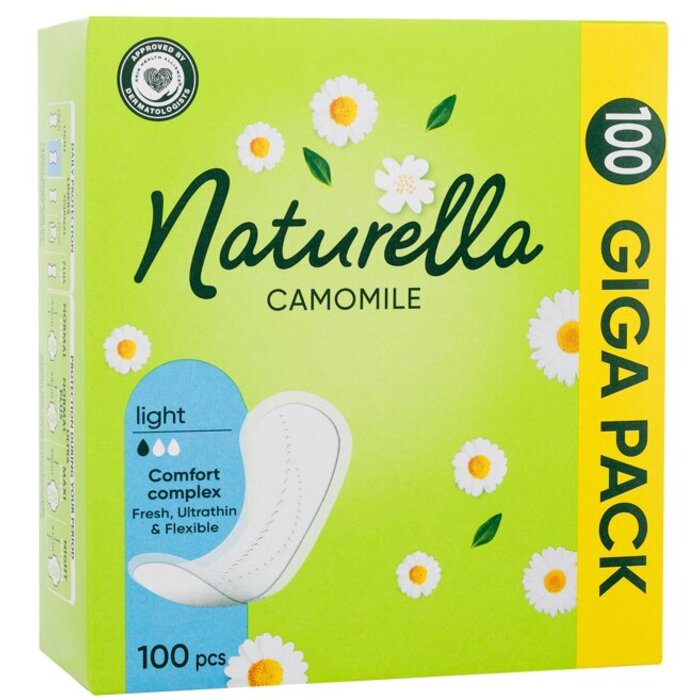 Naturella Camomile Light - Įklotai