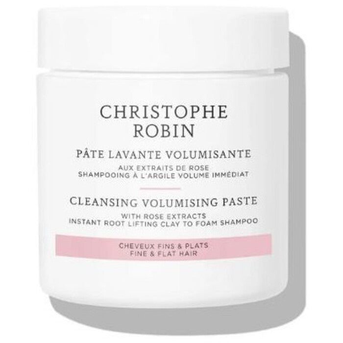 Christophe Robin Valomoji plaukų apimties suteikianti pasta – valomasis šampūnas visiems plaukų tipams