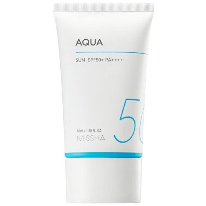 „Missha Aqua Sun All Around Safe Block Aqua“ apsauginis gelis nuo saulės SPF 50