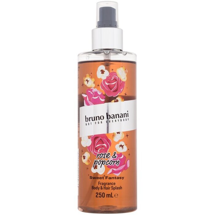 Bruno Banani Kūno purškiklis „Sweet Fantasy Rose & Spragėsiai“