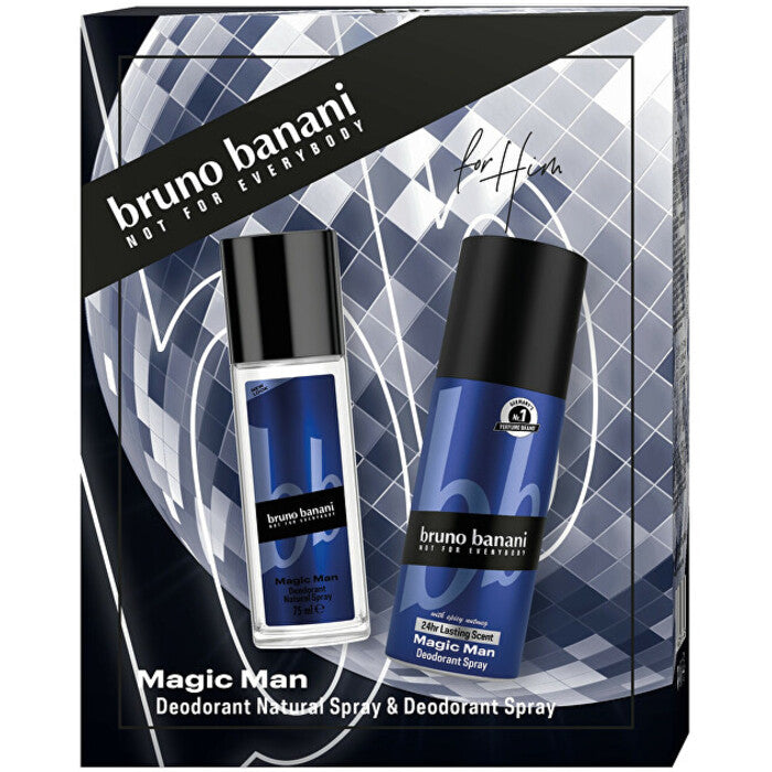 Bruno Banani Magic Man dovanų rinkinys Dezodorantas 75 ml ir dezodorantas 150 ml