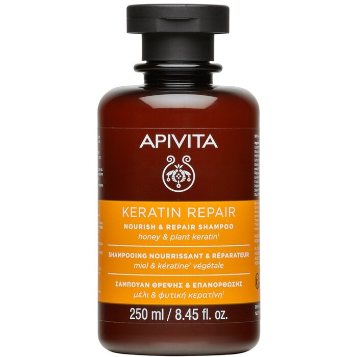 Apivita keratin restorative nourishing and restorative shampoo