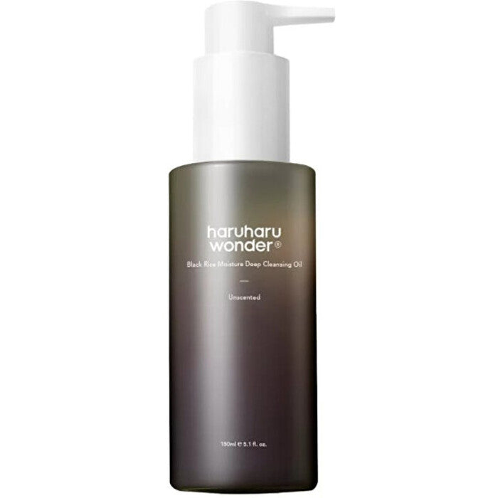 Haruharu Wonder juodųjų ryžių drėkinamasis giliai valomasis aliejus veganams