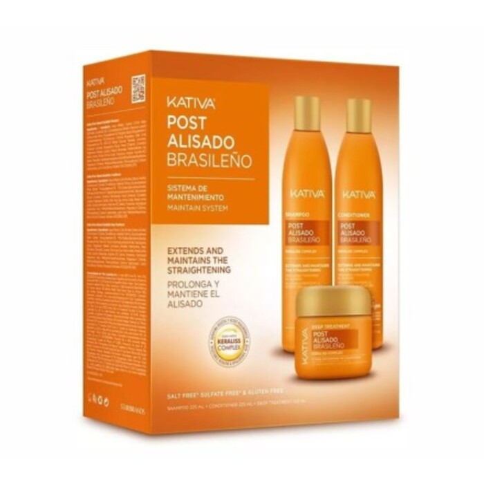 Kativa Post Brazilian straightening set