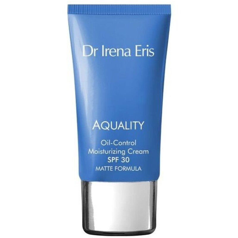 Dr. Irena Eris Aquality Oil-Control drėkinamasis veido kremas su SPF 30 – drėkinamasis ir matinį atspalvį suteikiantis kremas
