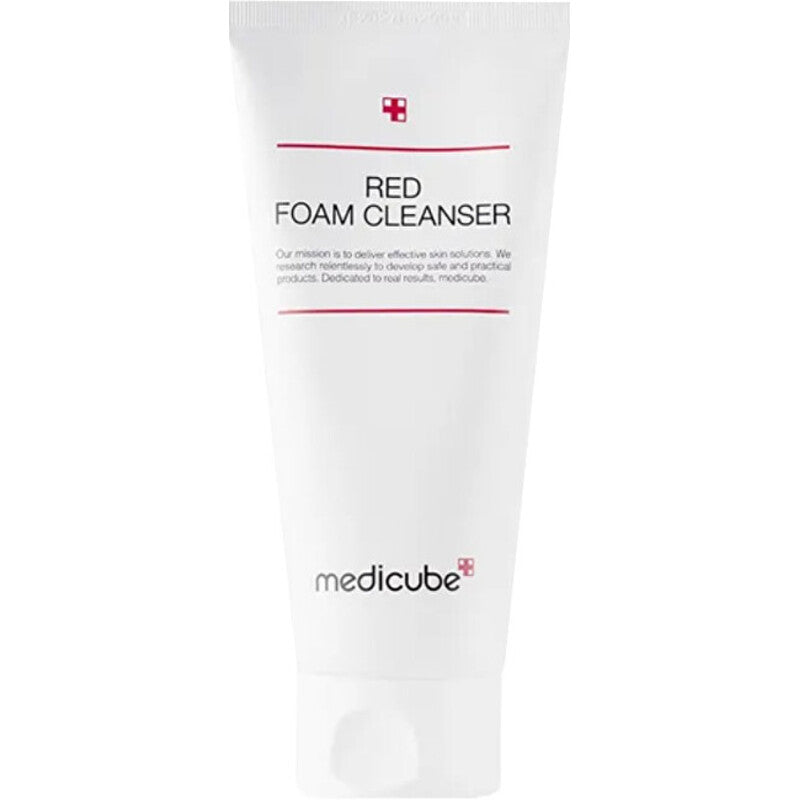 Medicube „Red Foam Cleanser“ – valomosios putos nuo spuogų riebiai ir probleminei odai