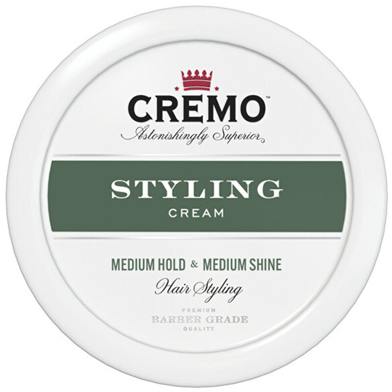 Cremo Medium Hold & Medium Shine Styling Cream – plaukų formavimo kremas