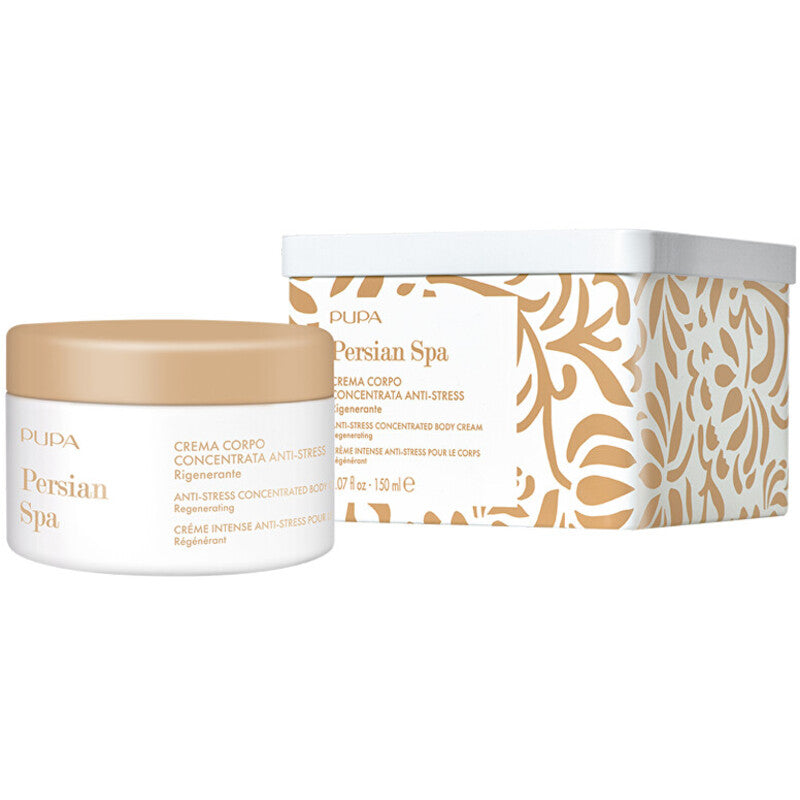 Pupa Persian Spa Anti-Stress Concentrate Body Cream - Kūno kremas dėžutėje