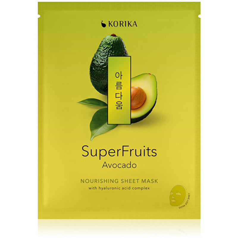 CORIKA Superfruits Avocado Nourishing Sheet Mask