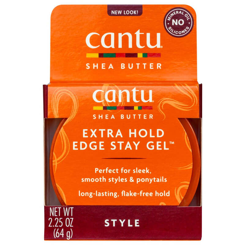 Cantu Taukmedžio sviesto tvirtos fiksacijos plaukų gelis – plaukų gelis tobuloms kasoms sukurti