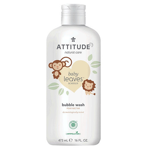 Attitude Vaikiškos vonios putos „Baby Leaves“ su kriaušių sulčių kvapu 473 ml - NAUJIENA