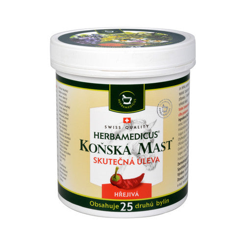 Herbamedicus Šildantis tepalas arkliams 250 ml