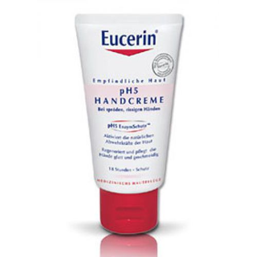 Eucerin Hircreme pH5 (jautriai odai) – regeneruojantis rankų kremas