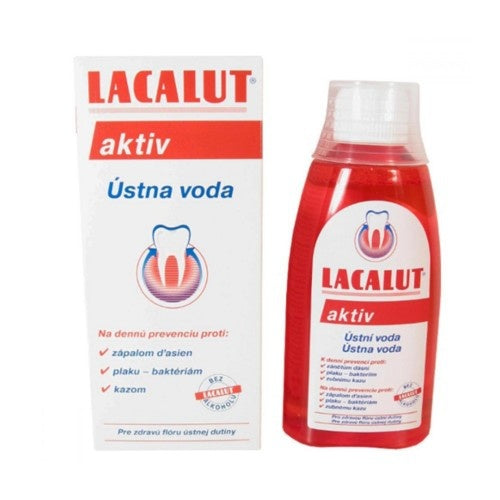 Lacalut Aktyvus burnos skalavimo skystis - burnos skalavimo skystis