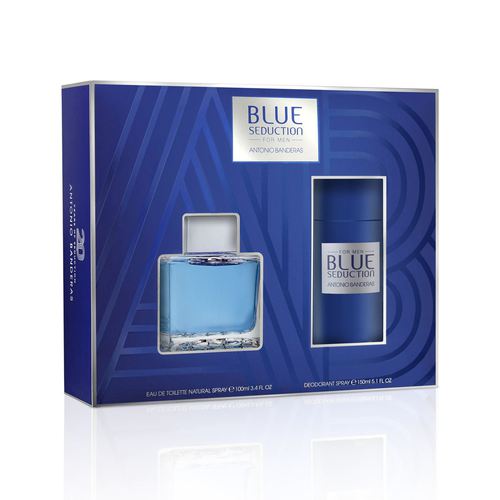Antonio Banderas Blue Seduction For Men SET EDT 100 ml + Deodorant 150 ml
