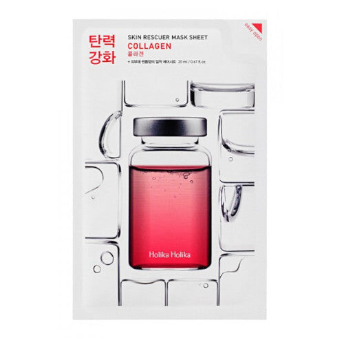 Holika Holika Collagen Skin Rescue Mask Sheet - Lifting drobės kaukė su kolagenu