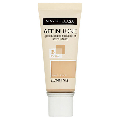 Maybelline Affinitone Hydrating Tone-One-Tone Foundation - Vienijantis makiažas su HD pigmentais 30 ml