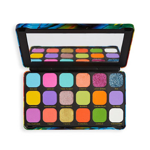 Makeup Revolution Forever Flawless Bird of Paradise eyeshadow palette - Eyeshadow palette 19.8 g