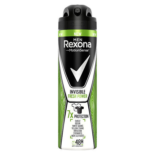 Rexona Men Invisible Fresh Power – antiperspirantasinis purškalas vyrams