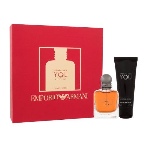Armani Stronger With You Intensely Dárková sada EDP 50 ml a sprchový gel 75 ml