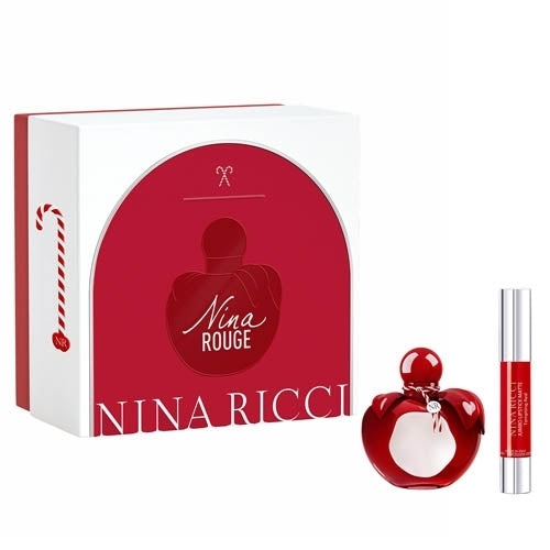Nina Ricci Nina Rouge dovanų rinkinys EDT 50 ml ir Lūpdažis