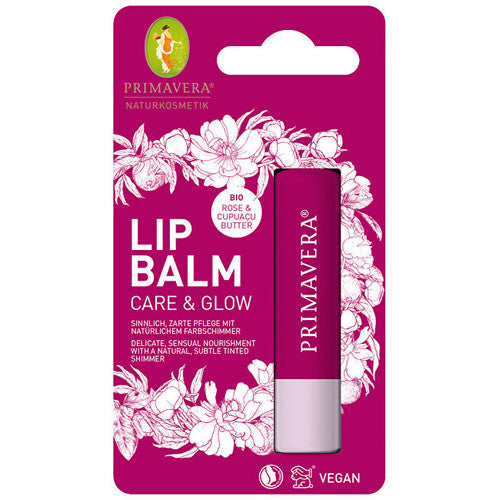 Primavera Care & Glow Lip Balm – maitinamasis lūpų balzamas