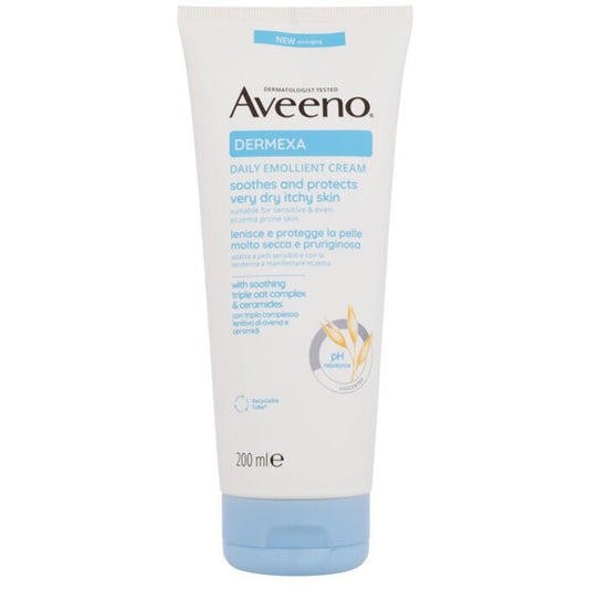 „Aveeno Dermexa“ kasdienis minkštinamasis kremas (sausai ir niežtinčiai odai)