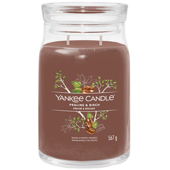 Yankee Candle Pralinė ir beržo firminė žvakė (pralinė ir beržas)