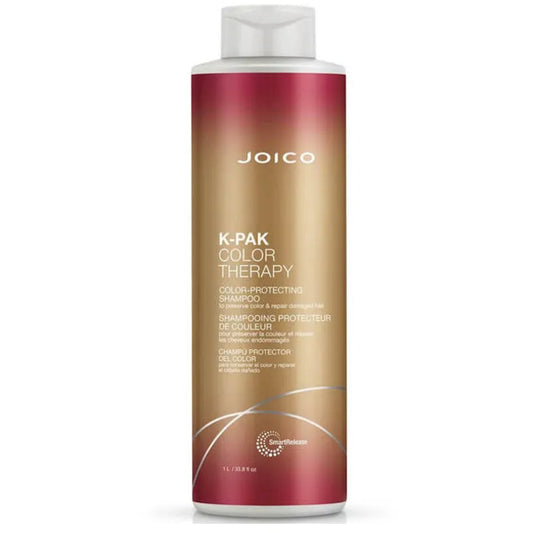Joico K-PAK Color Therapy spalvą apsaugantis šampūnas dažytiems ir sruogelėmis sruogelėmis sruogotiems plaukams