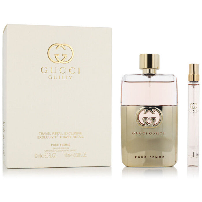Gucci Guilty Pour Femme Eau de Parfum dovanų rinkinys EDP 90 ml ir mini EDP 10 ml