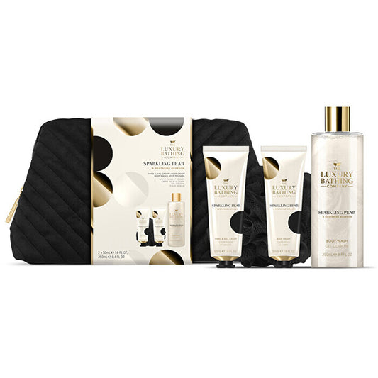 „Grace Cole“ putojančių kriaušių vonios priežiūros rinkinys (kriaušė ir nektarino žiedai)