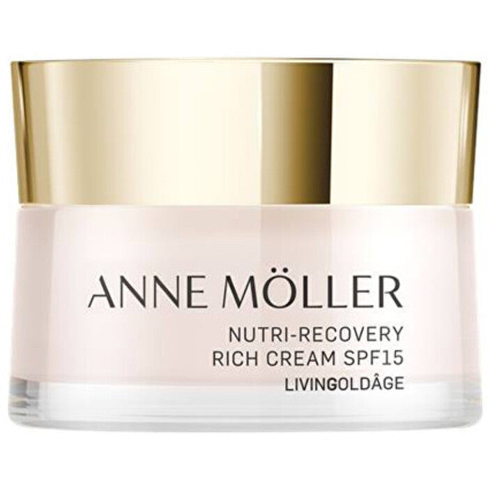 Anne Möller Livingoldage Nutri-Recovery Rich Cream SPF15 - maitinamasis odos kremas kasdieniam naudojimui
