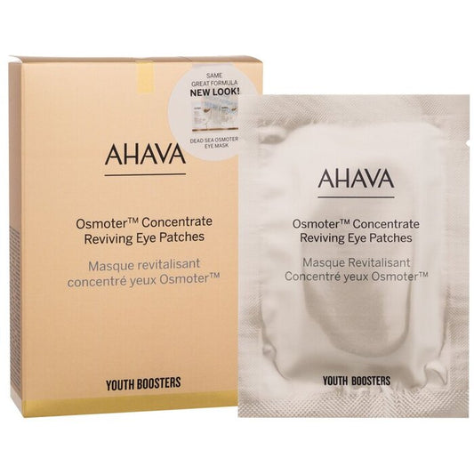 Ahava „Youth Boosters Osmoter Concentrate Reviving Eye Patchs“ gaivinamosios akių kaukės