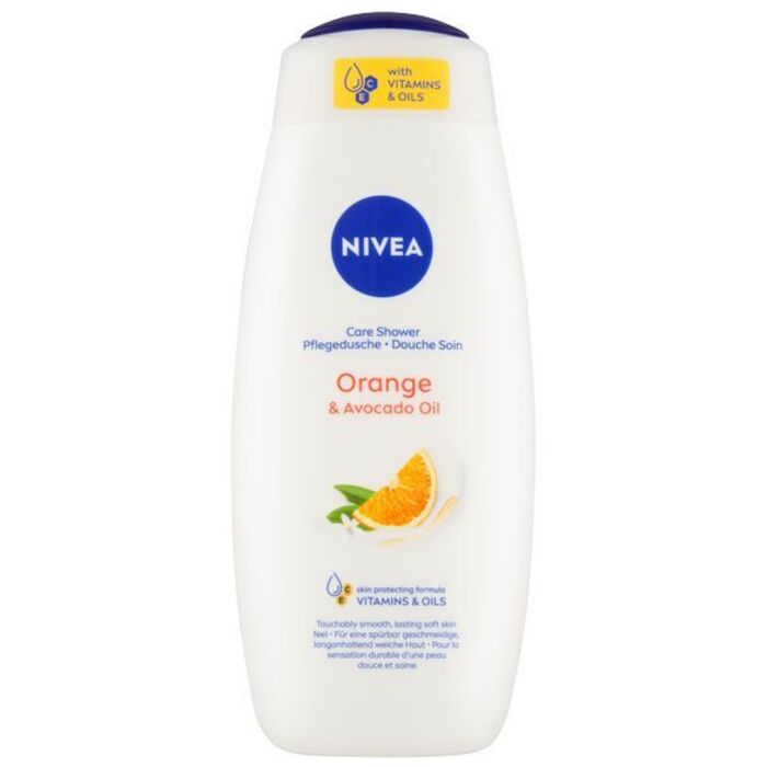 Nivea Orange & Avocado Oil Care dušo gelis – dušo želė