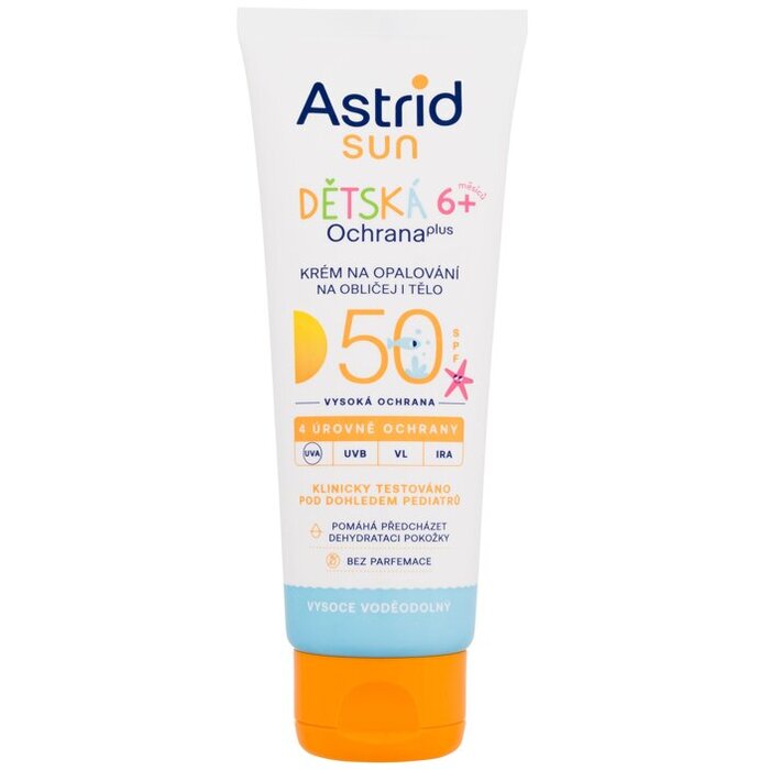 Astrid Vaikiškas veido ir kūno kremas su SPF50