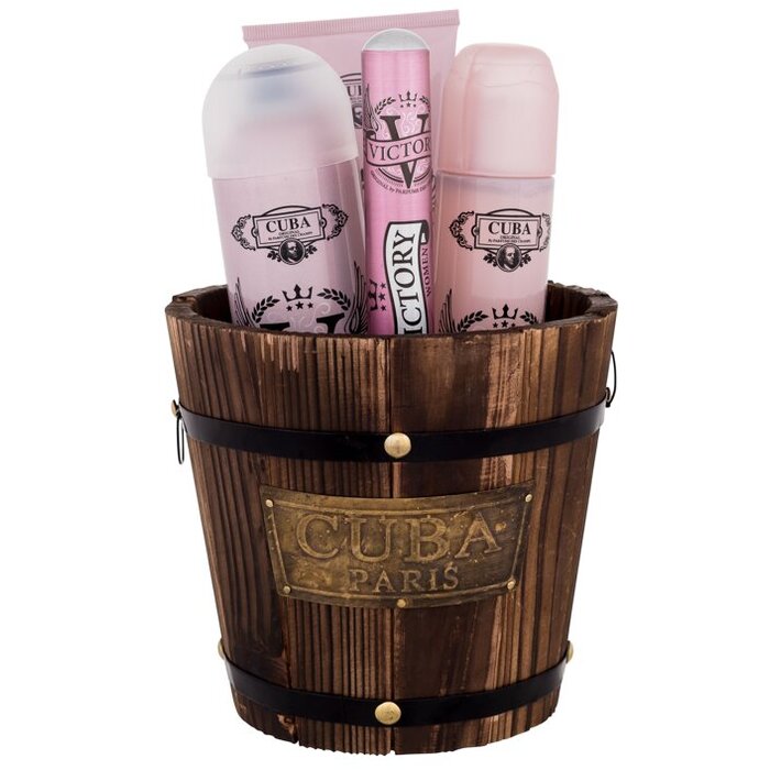 Cuba Victory dovanų rinkinys EDP 100 ml, EDP 35 ml, kūno purškiklis 200 ml ir kūno losjonas 200 ml