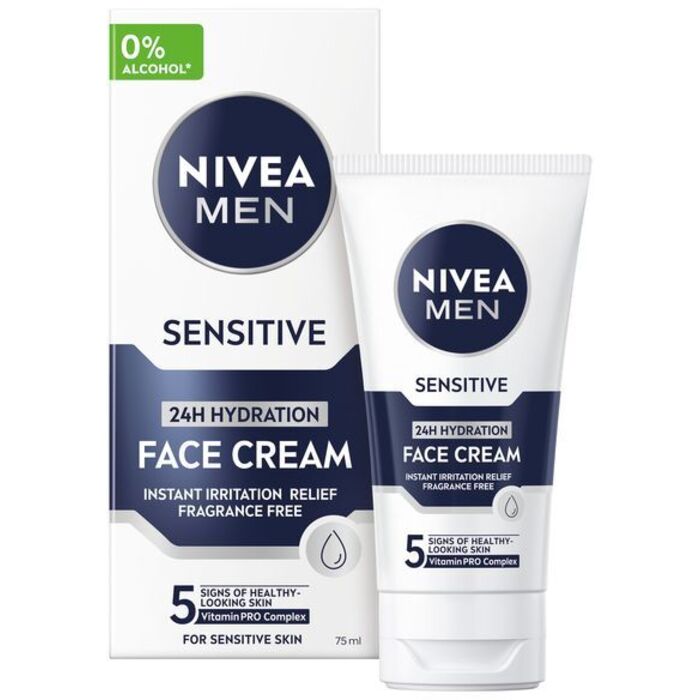 Nivea jautrus veido kremas
