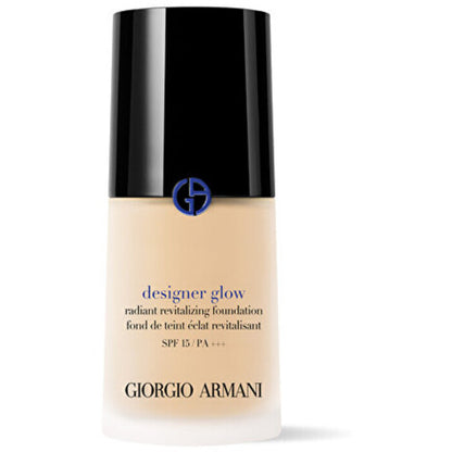 „Armani Designer Glow Radiant“ atgaivinamasis makiažo pagrindas SPF 15 30 ml