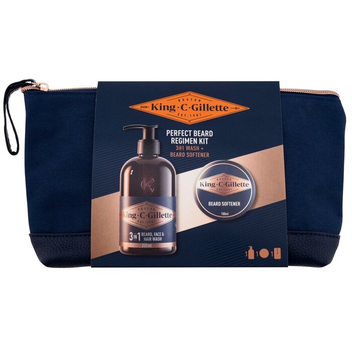 Gillette King C. Tobulos barzdos režimo rinkinys