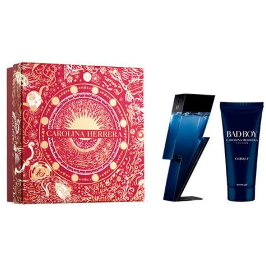Carolina Herrera Bad Boy Cobalt Électrique Gift set EDP 100 ml and shower gel 100 ml